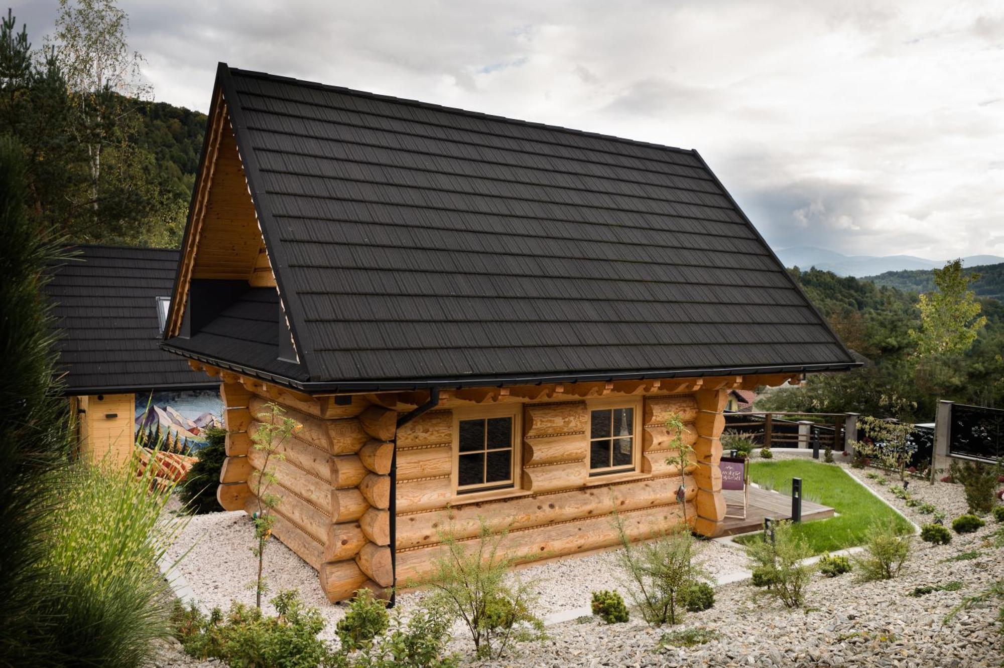 Апартаменты Stylowe Beskidy - Luksusowe Domki Z Saunami I Jacuzzi Mutne Экстерьер фото